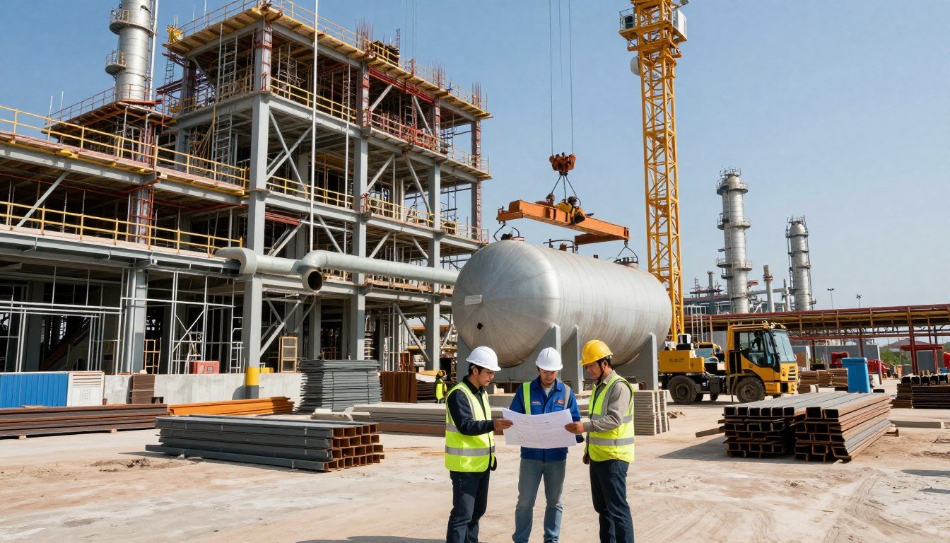 Industrial Construction for Chemical Plants